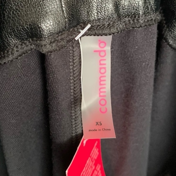 Commando Faux Leather Jogger Pants - Picture 11 of 15